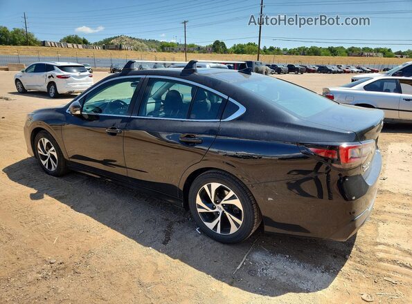 4S3BWAC69N3008066 2022 SUBARU LEGACY Черный Задняя левая четверть