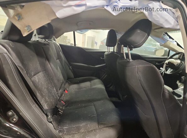 4S3BWAD60S3020052 2025 SUBARU LEGACY Black უკანა სავარძლების ხედი