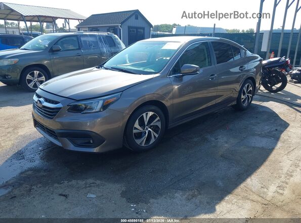 4S3BWAD65N3015269 2022 SUBARU LEGACY Коричневый Передняя левая четверть