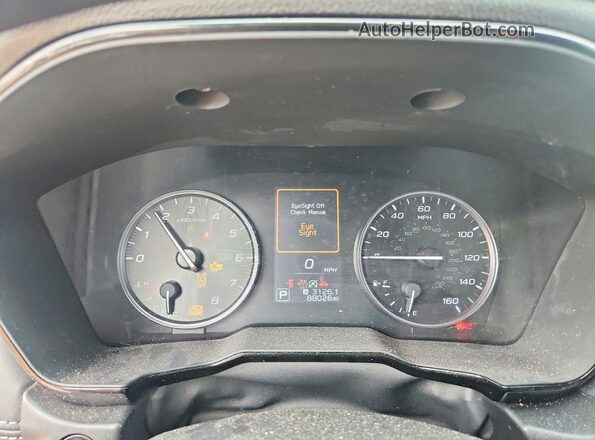 4S3BWAD66R3013133 2024 SUBARU LEGACY White Widok zestawu wskaźników