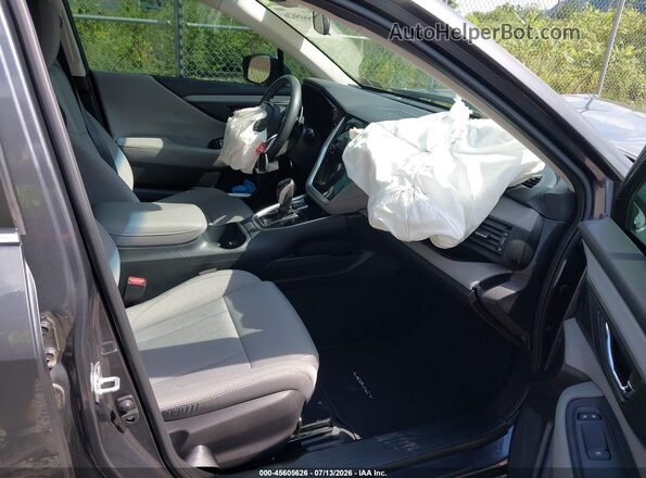 4S3BWAD67N3014415 2022 SUBARU LEGACY Gray წინა სალონის ხედი