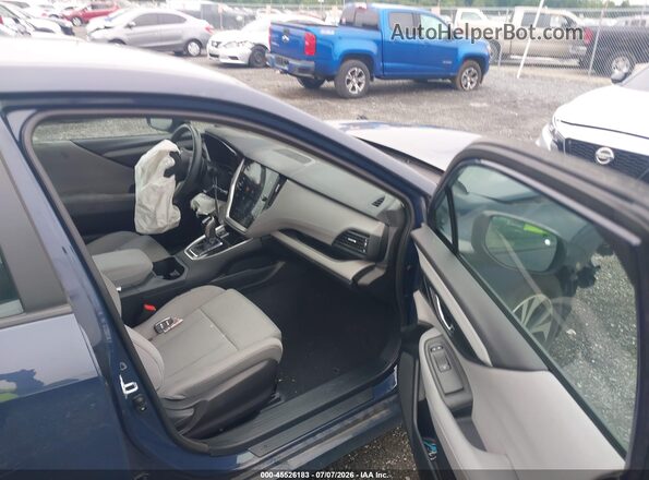 4S3BWAD67S3024678 2025 SUBARU LEGACY Blue Widok wnętrza z przodu