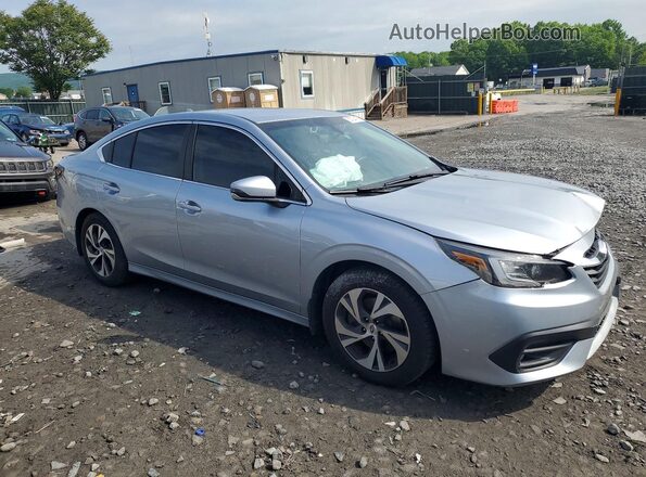 4S3BWAD6XM3018702 2021 SUBARU LEGACY Silver Передня права чверть
