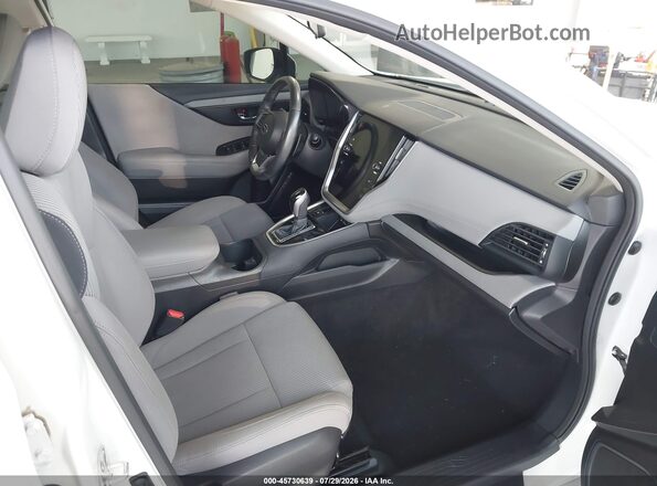 4S3BWAD6XP3007011 2023 SUBARU LEGACY White წინა სალონის ხედი