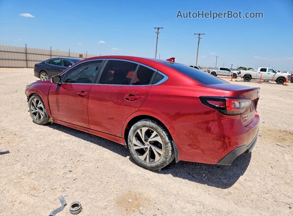 4S3BWAE62L3002572 2020 SUBARU LEGACY Burgundy უკანა მარცხენა
