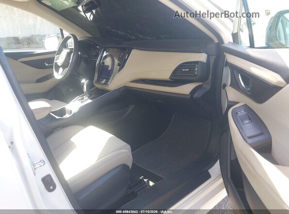 4S3BWAE68L3007145 2020 SUBARU LEGACY White Front interior view