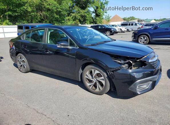 4S3BWAE69L3025508 2020 SUBARU LEGACY Черный Передняя правая четверть