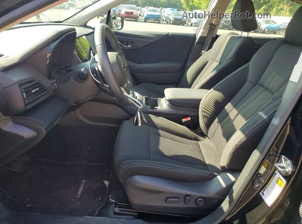 4S3BWAE69L3025508 2020 SUBARU LEGACY Черный Вид салона спереди