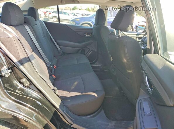 4S3BWAE69L3025508 2020 SUBARU LEGACY Черный Вид задних сидений