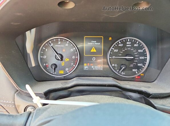 4S3BWAF63N3011122 2022 SUBARU LEGACY Burgundy Սարքավորումների վահանակի տեսք