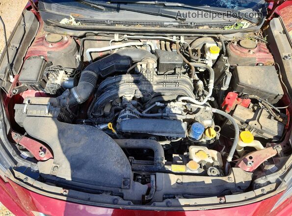 4S3BWAF63N3011122 2022 SUBARU LEGACY Burgundy Սալոնի հետևի տեսք