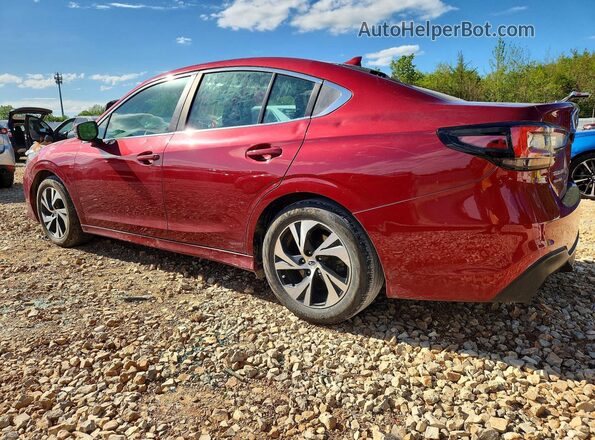 4S3BWAF63N3011122 2022 SUBARU LEGACY Burgundy Հետևի ձախ