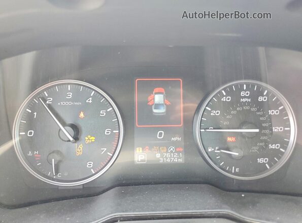 4S3BWAF63P3012466 2023 SUBARU LEGACY White Սարքավորումների վահանակի տեսք