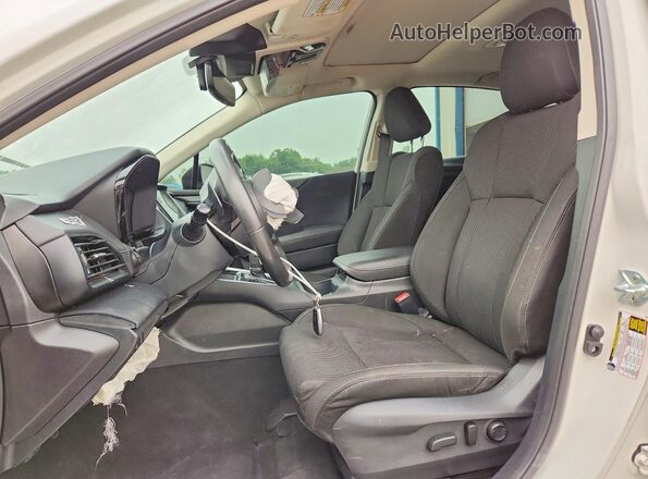 4S3BWAF68S3020605 2025 SUBARU LEGACY White Widok wnętrza z przodu