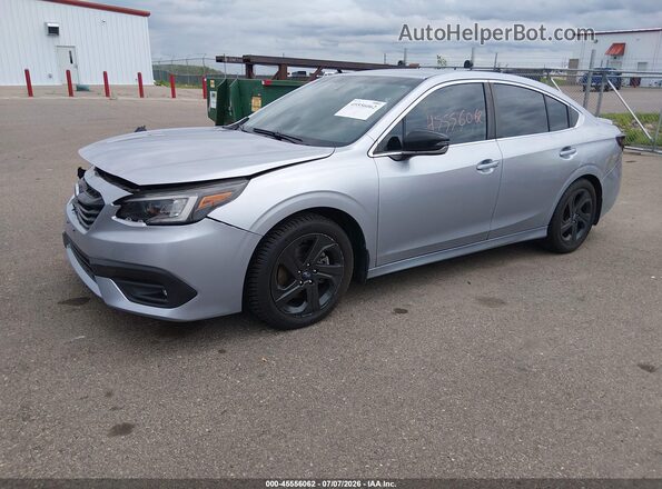 4S3BWAF6XL3024687 2020 SUBARU LEGACY Blue Przód lewy