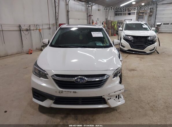 4S3BWAF6XM3002948 2021 SUBARU LEGACY White Vista del cuadro de instrumentos