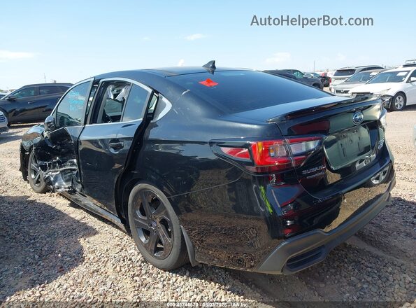4S3BWAH64N3024345 2022 SUBARU LEGACY Черный Задняя левая четверть