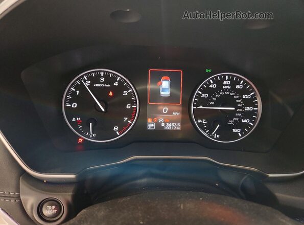 4S3BWAM60R3028713 2024 SUBARU LEGACY White Սարքավորումների վահանակի տեսք