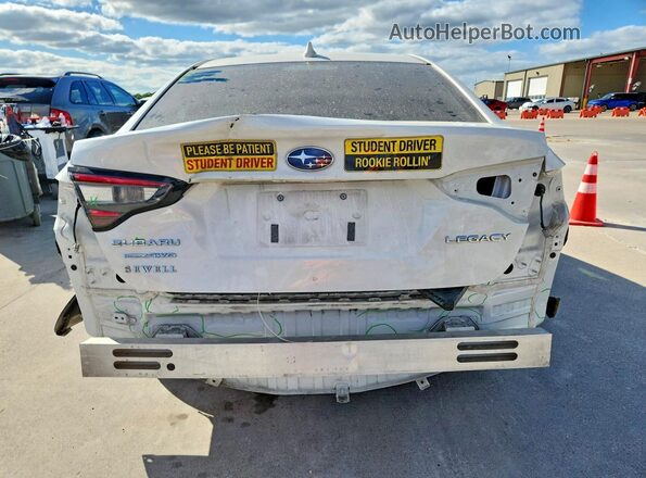 4S3BWAM65N3009603 2022 SUBARU LEGACY White Widok z tyłu