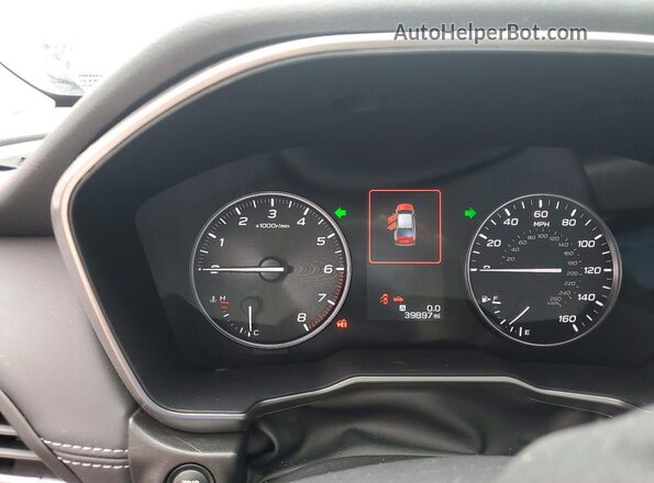 4S3BWAM65R3020851 2024 SUBARU LEGACY Черный Вид щитка приборов