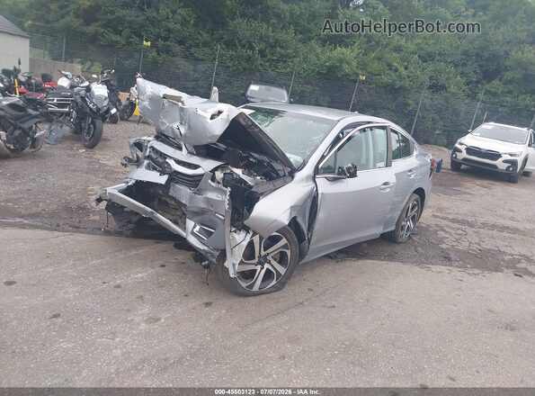 4S3BWAM66M3016459 2021 SUBARU LEGACY Silver წინა მარცხენა ხედი სამი მეოთხედიდან