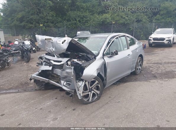 4S3BWAM66M3016459 2021 SUBARU LEGACY Silver წინა ხედი