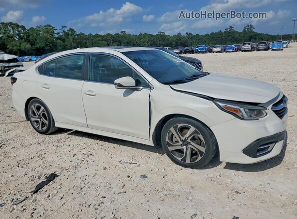 4S3BWAN60L3026532 2020 SUBARU LEGACY Белый Передняя правая четверть