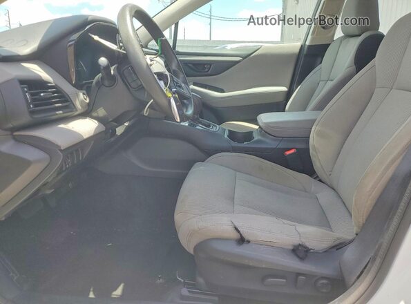 4S3BWAN67P3017624 2023 SUBARU LEGACY White წინა სალონის ხედი