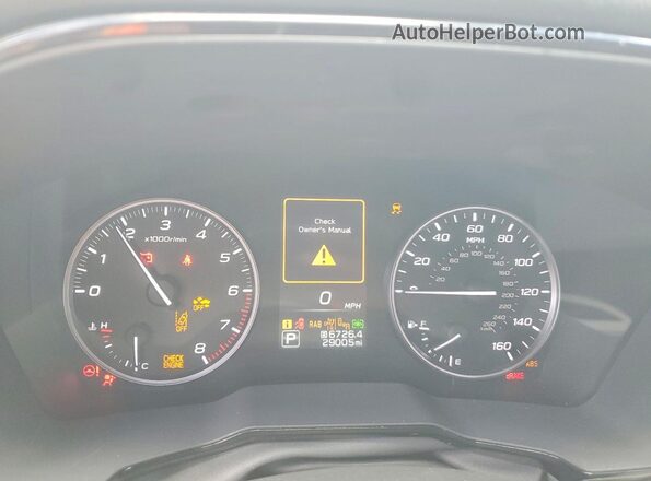 4S3BWAN67P3017624 2023 SUBARU LEGACY White ხელსაწყოთა პანელის ხედი