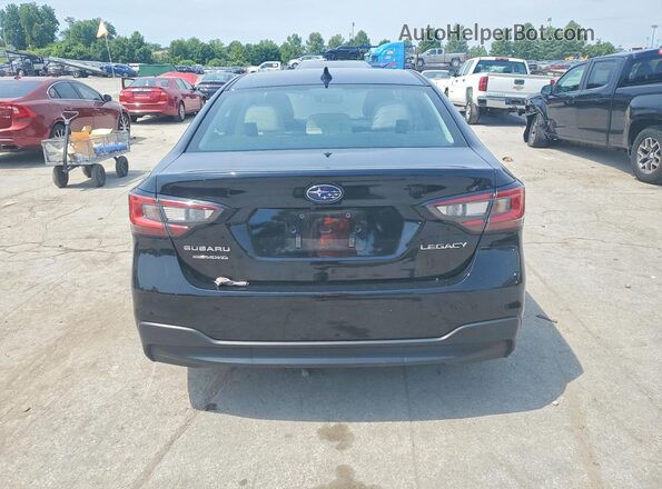 4S3BWAN69N3026533 2022 SUBARU LEGACY Black Rear view