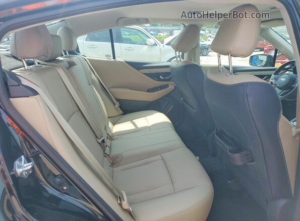 4S3BWAN69N3026533 2022 SUBARU LEGACY Black Rear seats view