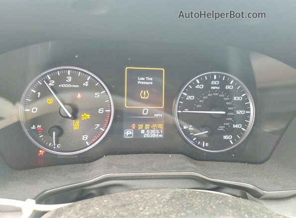 4S3BWAN6XP3017598 2023 SUBARU LEGACY Silver Вид щитка приладів