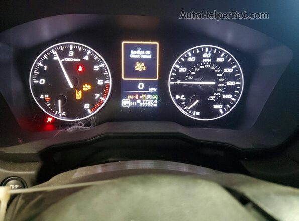 4S3BWGG64S3009554 2025 SUBARU LEGACY Gray Widok zestawu wskaźników