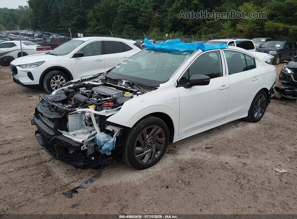 4S3BWGG67S3006325 2025 SUBARU LEGACY White Vista tres cuartos delantera izquierda