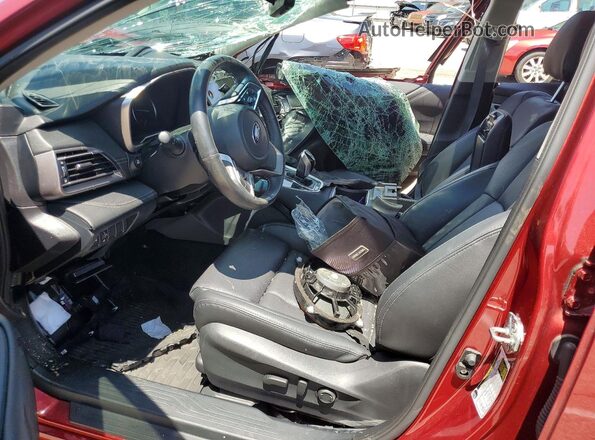 4S3BWGN69M3004159 2021 SUBARU LEGACY Красный Вид салона спереди