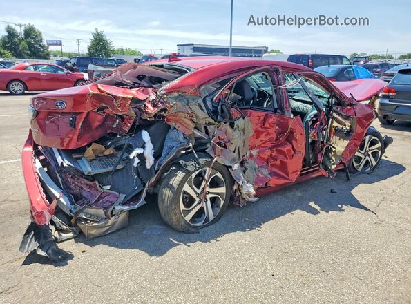 4S3BWGN69M3004159 2021 SUBARU LEGACY Красный Задняя правая четверть