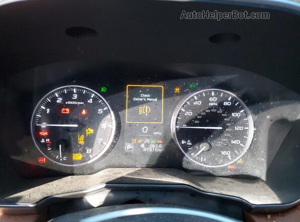 4S3BWGP60L3028975 2020 SUBARU LEGACY Черный Вид щитка приборов