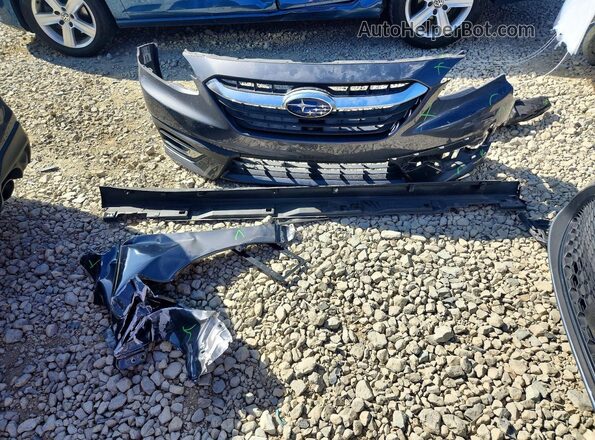 4S3BWGP60M3020375 2021 SUBARU LEGACY Gray Vista del compartimento del motor