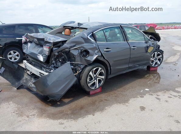 4S3BWGP64N3003872 2022 SUBARU LEGACY Синий Задняя правая четверть