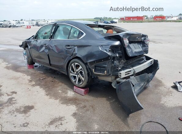4S3BWGP64N3003872 2022 SUBARU LEGACY Синий Задняя левая четверть
