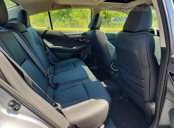 4S3BWGP65R3019052 2024 SUBARU LEGACY Silver Rear seats view
