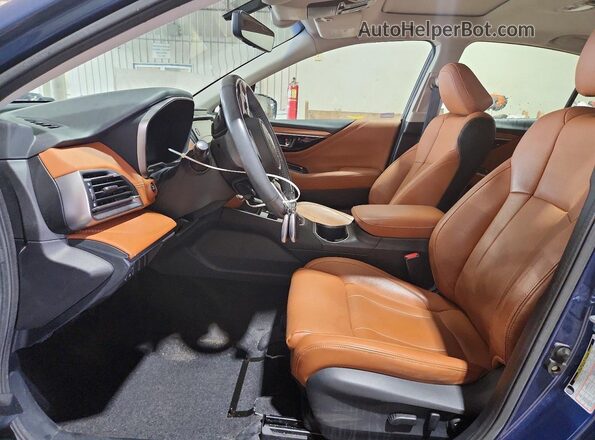 4S3BWGP66M3007615 2021 SUBARU LEGACY Blue Vista interior delantera