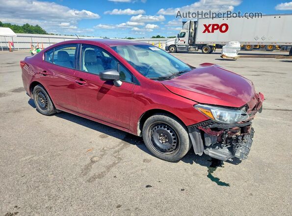 4S3GKAA60K1612939 2019 SUBARU IMPREZA Красный Передняя правая четверть