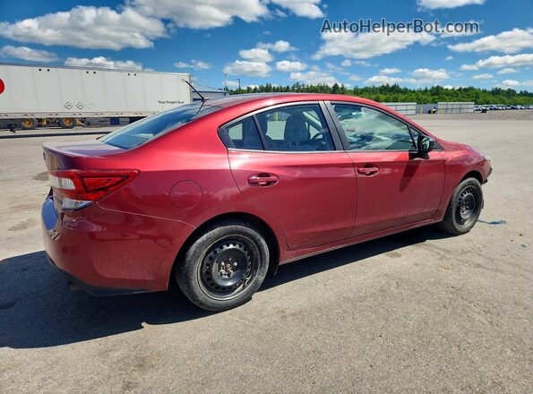 4S3GKAA60K1612939 2019 SUBARU IMPREZA Красный Задняя правая четверть