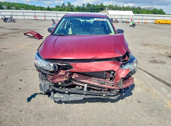 4S3GKAA60K1612939 2019 SUBARU IMPREZA Красный Вид спереди