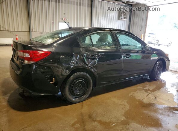 4S3GKAA60K3614937 2019 SUBARU IMPREZA Black Trasero derecho