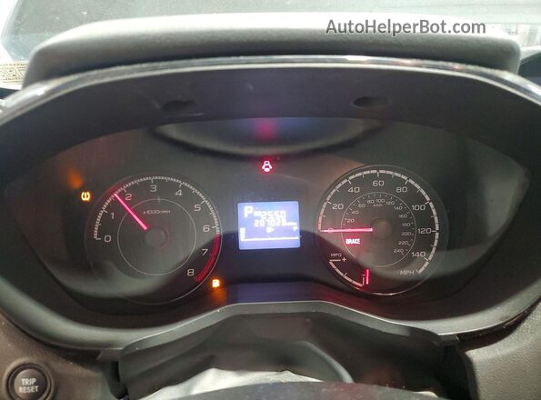 4S3GKAA60K3614937 2019 SUBARU IMPREZA Black Vista del cuadro de instrumentos