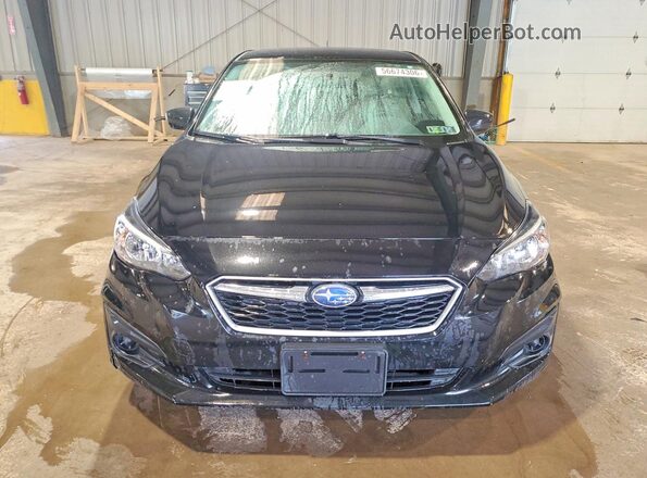 4S3GKAA60K3614937 2019 SUBARU IMPREZA Black Vista frontal