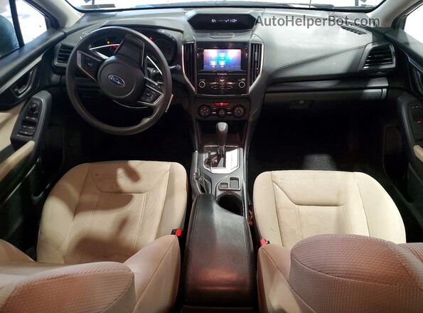4S3GKAA60K3614937 2019 SUBARU IMPREZA Black Vista del salpicadero