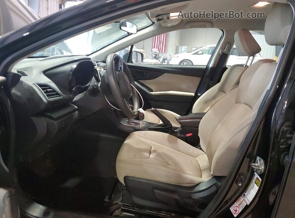 4S3GKAA60K3614937 2019 SUBARU IMPREZA Black Vista interior delantera